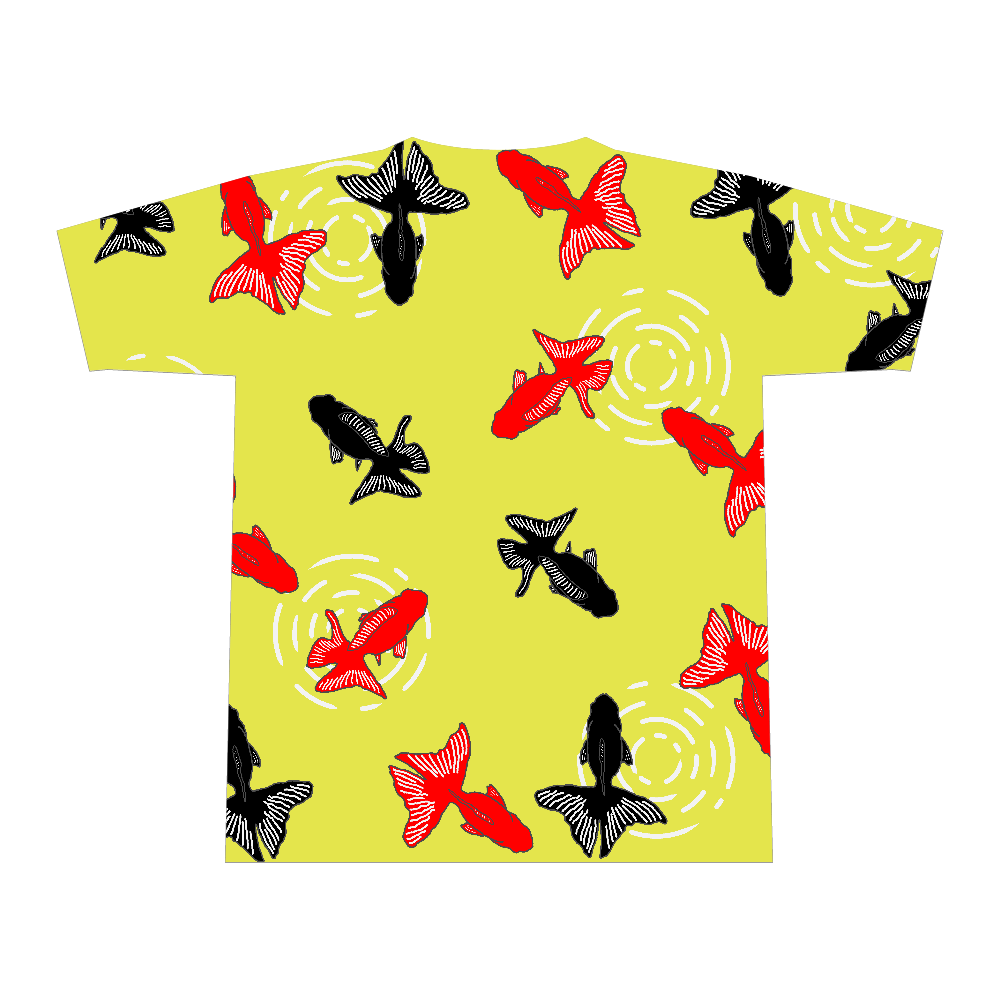 金魚〔表裏プリント〕