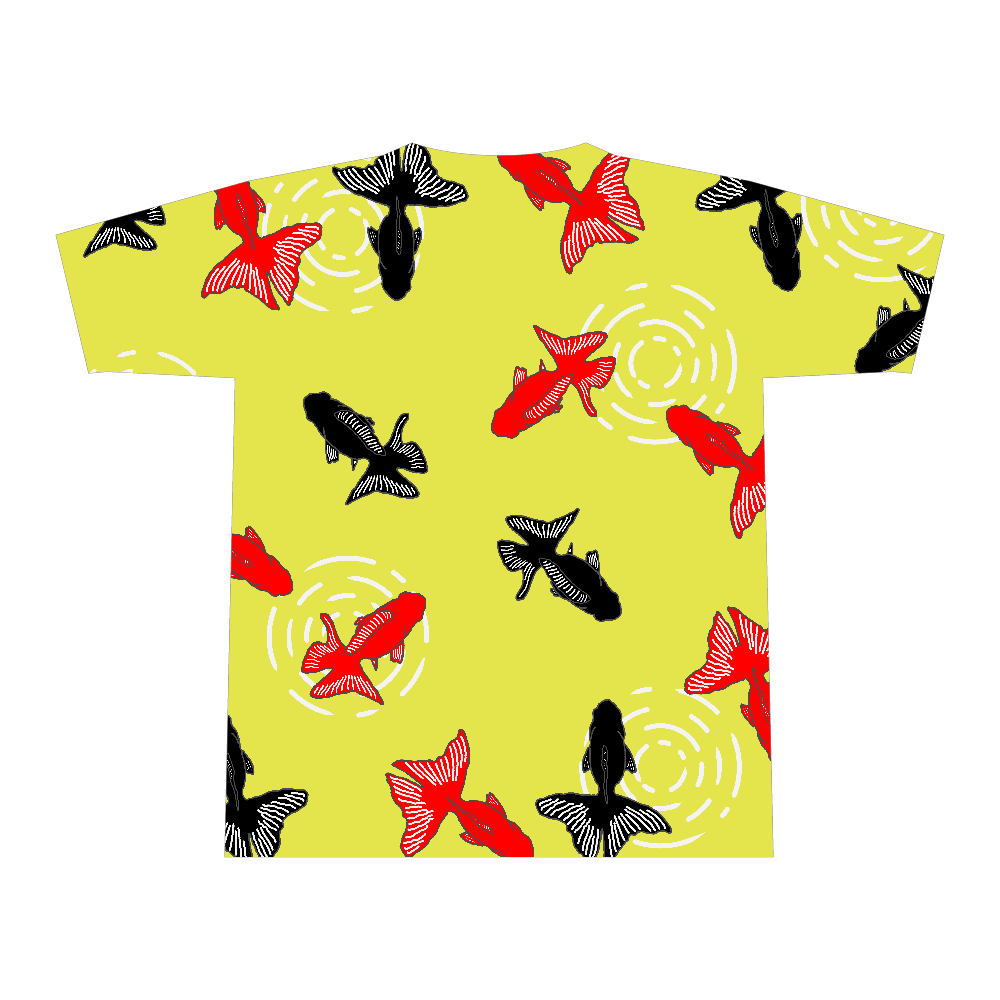 金魚〔表裏プリント〕