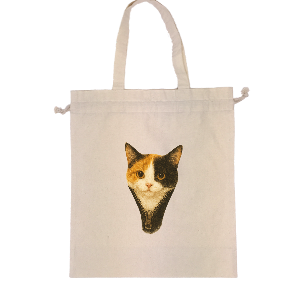 ついてきた三毛猫