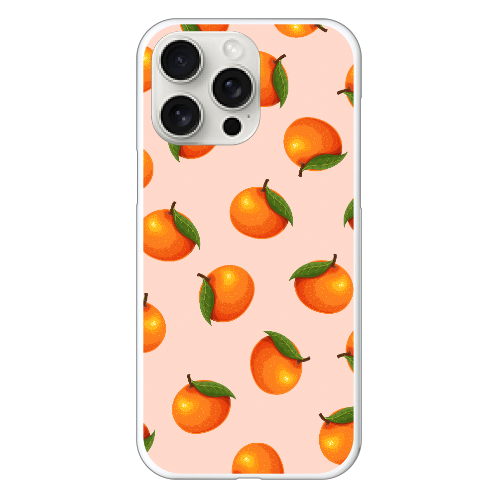 みかん　スマホケースiPhone15 Pro Max (ハードケース)