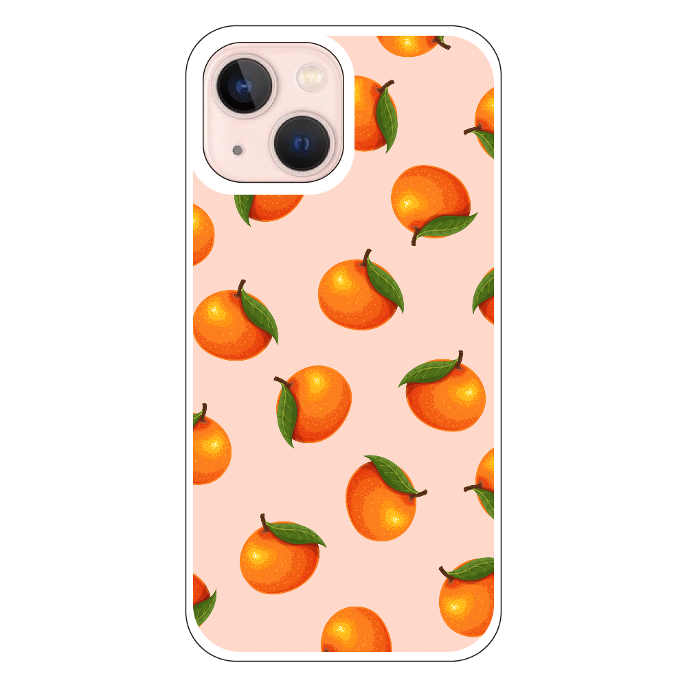 みかん スマホケースiPhone13 mini