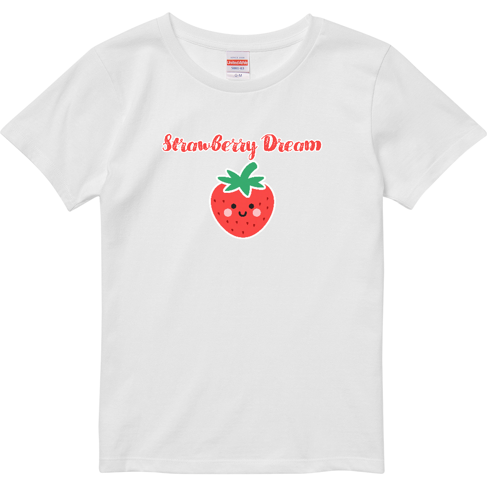 あなたの日常に甘い夢を!「Strawberry Dream」Tシャツで心ときめく毎日を