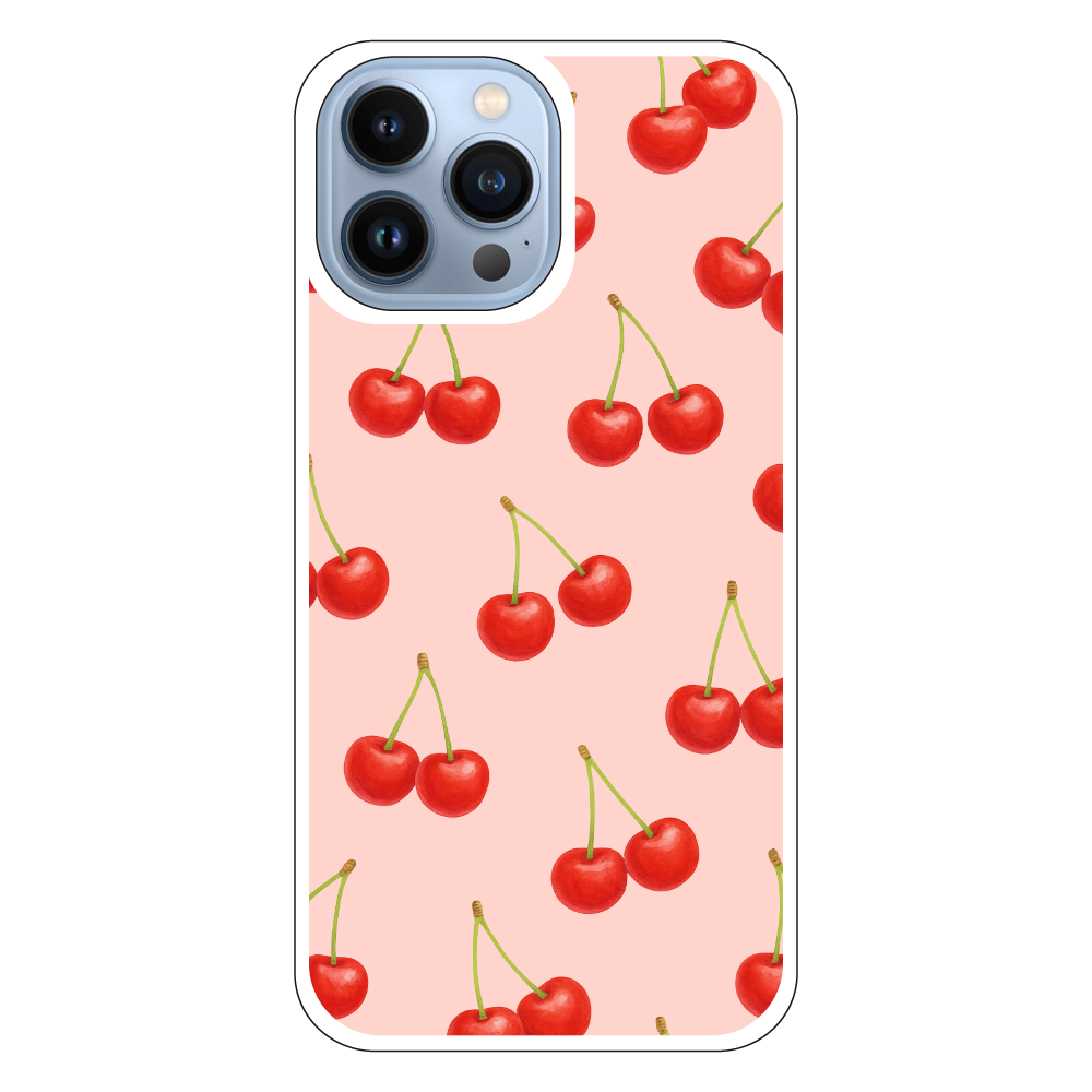 さくらんぼ　スマホケース
