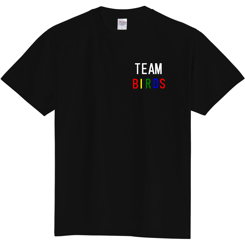 カラフルTEAM BIRDS 刺繡