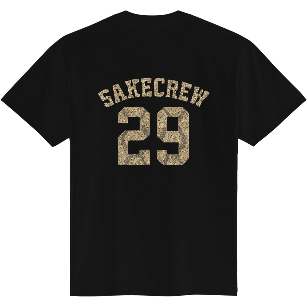 サケクルー背番号Tシャツ
