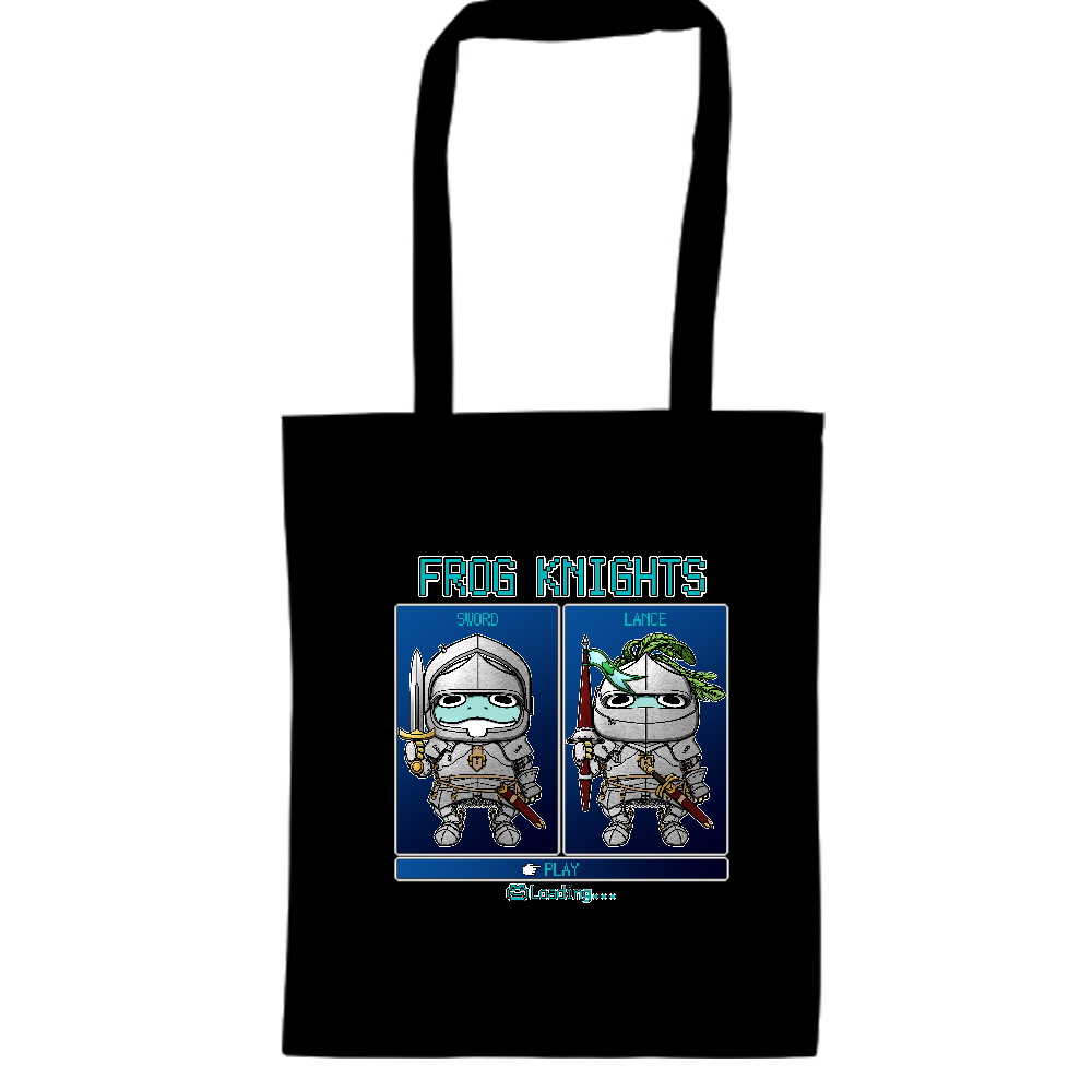 フロッグナイツ　キャンバストート　表裏プリント