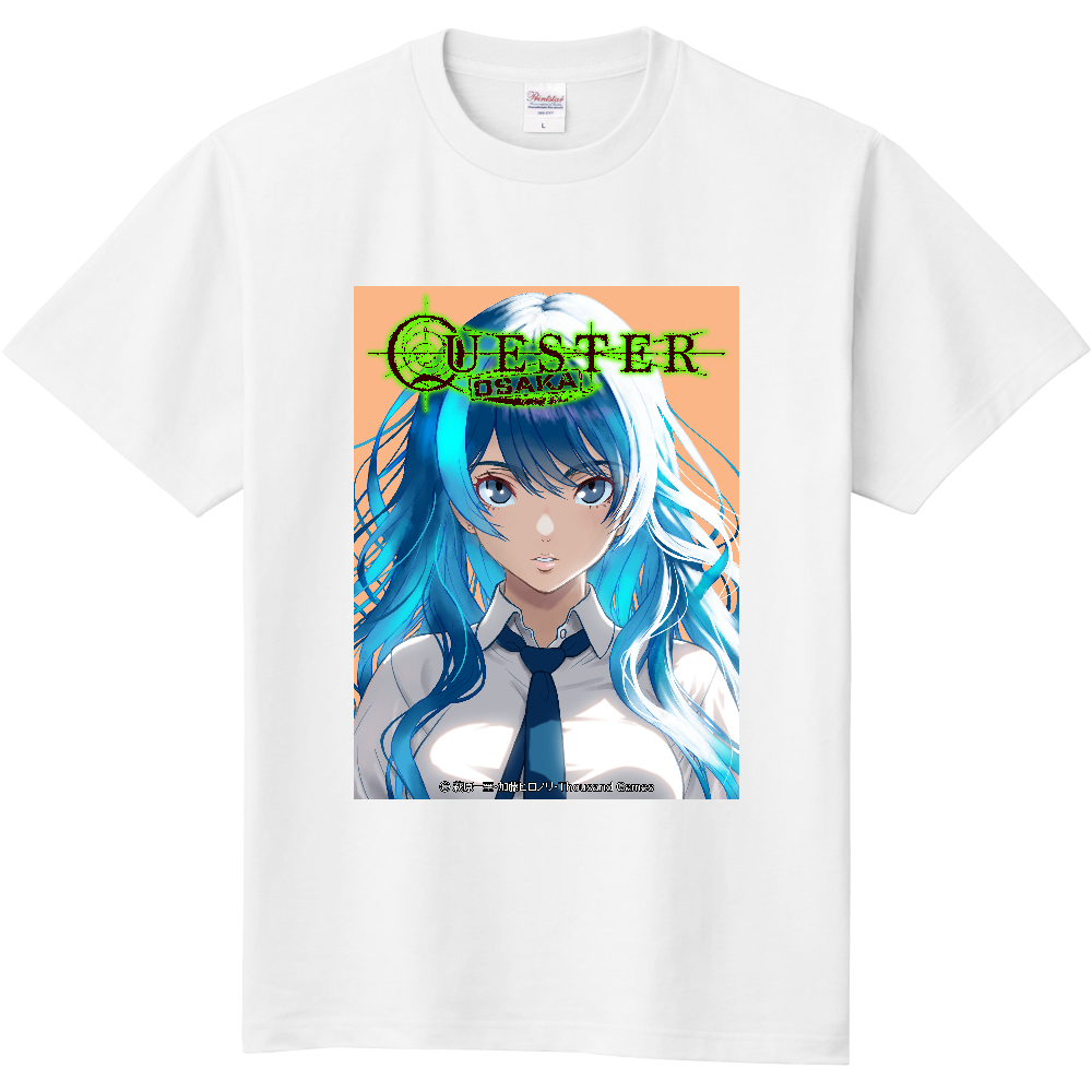 QUESTER | OSAKA（背景：オレンジ）