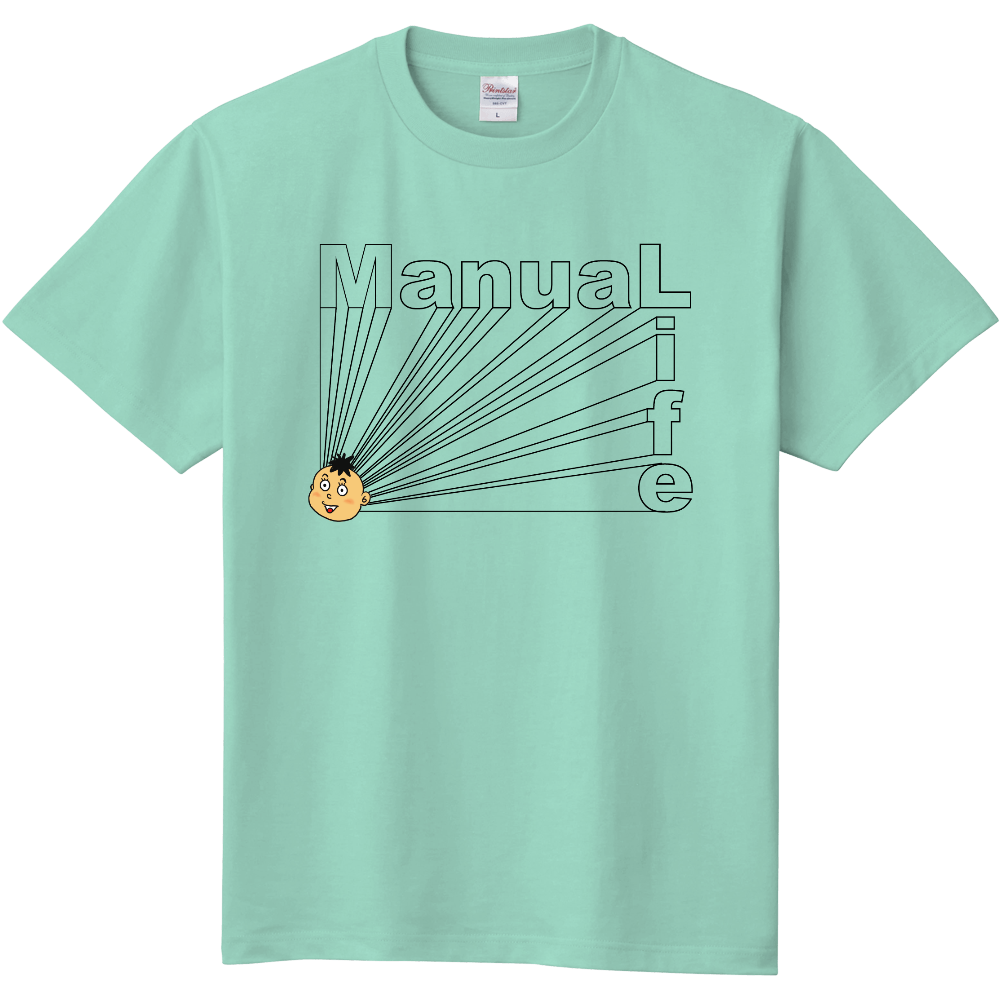 ManuaLifeデザインTシャツ（カラーA）