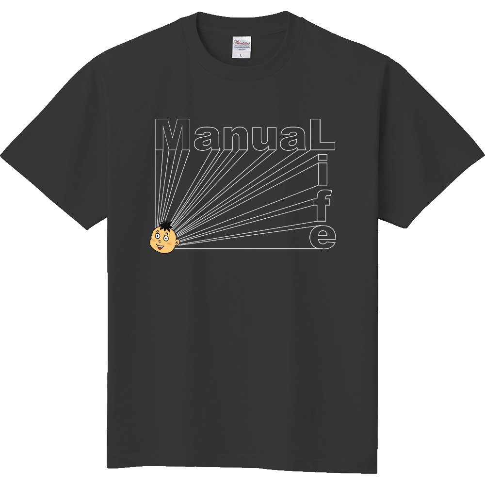 ManuaLifeデザインTシャツ（カラーB）