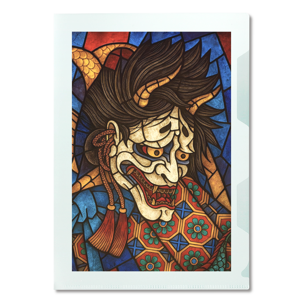 【ステンドグラス】✖️般若