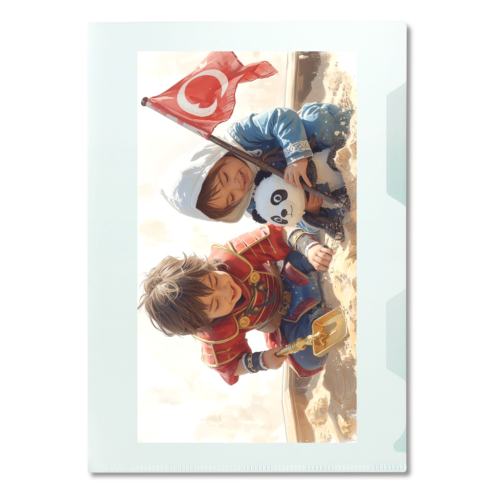 Little Heroes in the Sandbox