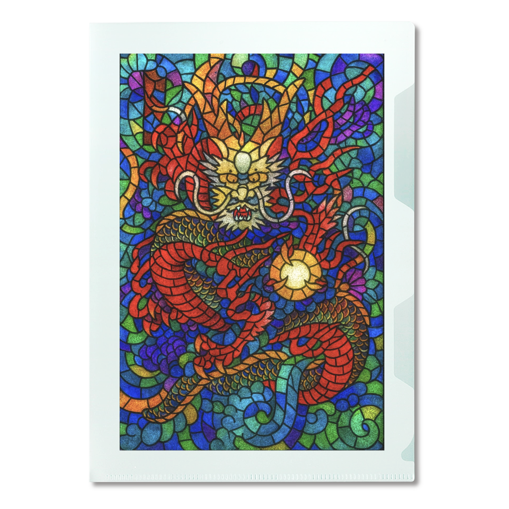 Stained Glass of the Sacred Dragon