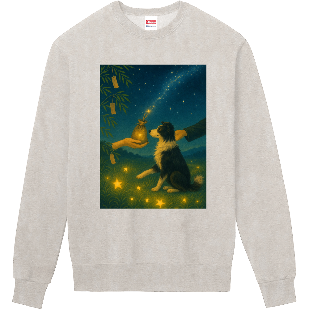 Starlit Promise Sweatshirt – 星に願う贈り物