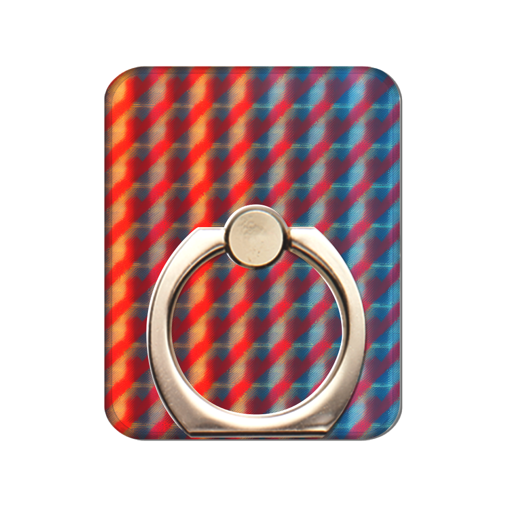 鮮やかなレッドとブルーのグラデーション