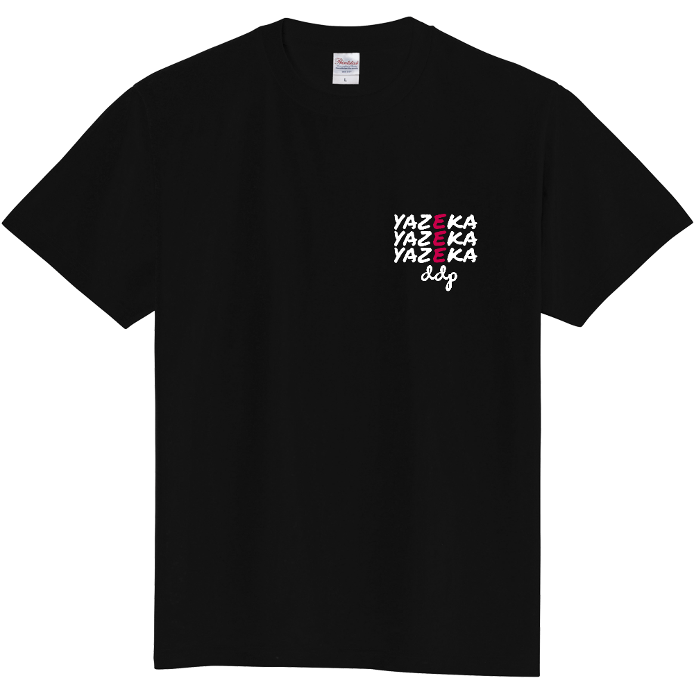 #42ブラック【YAZEKA】Tシャツ DD-P