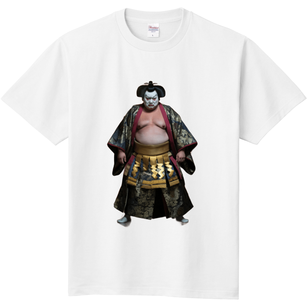 Powerful Kabuki Actor on Stage