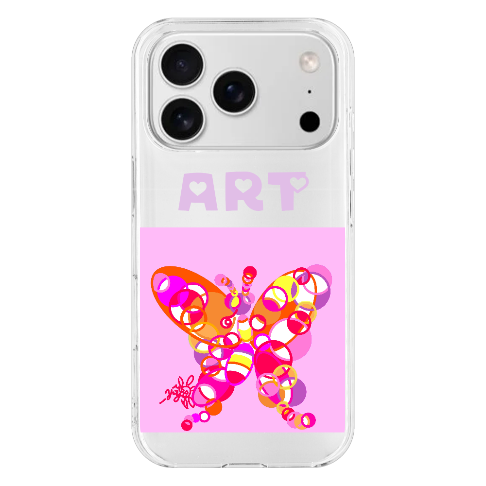 バタフライiPhone17Proケース