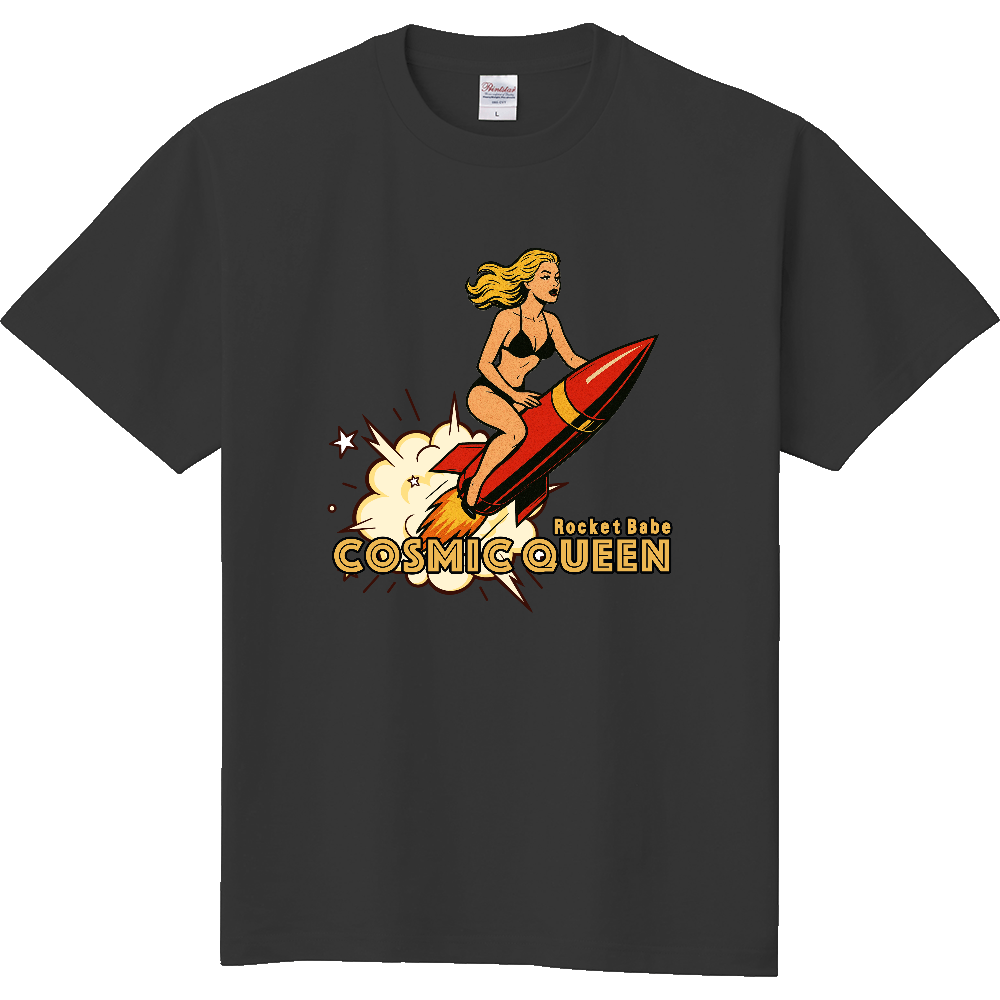 cosmic  Queen(アメコミ風Tシャツ)
