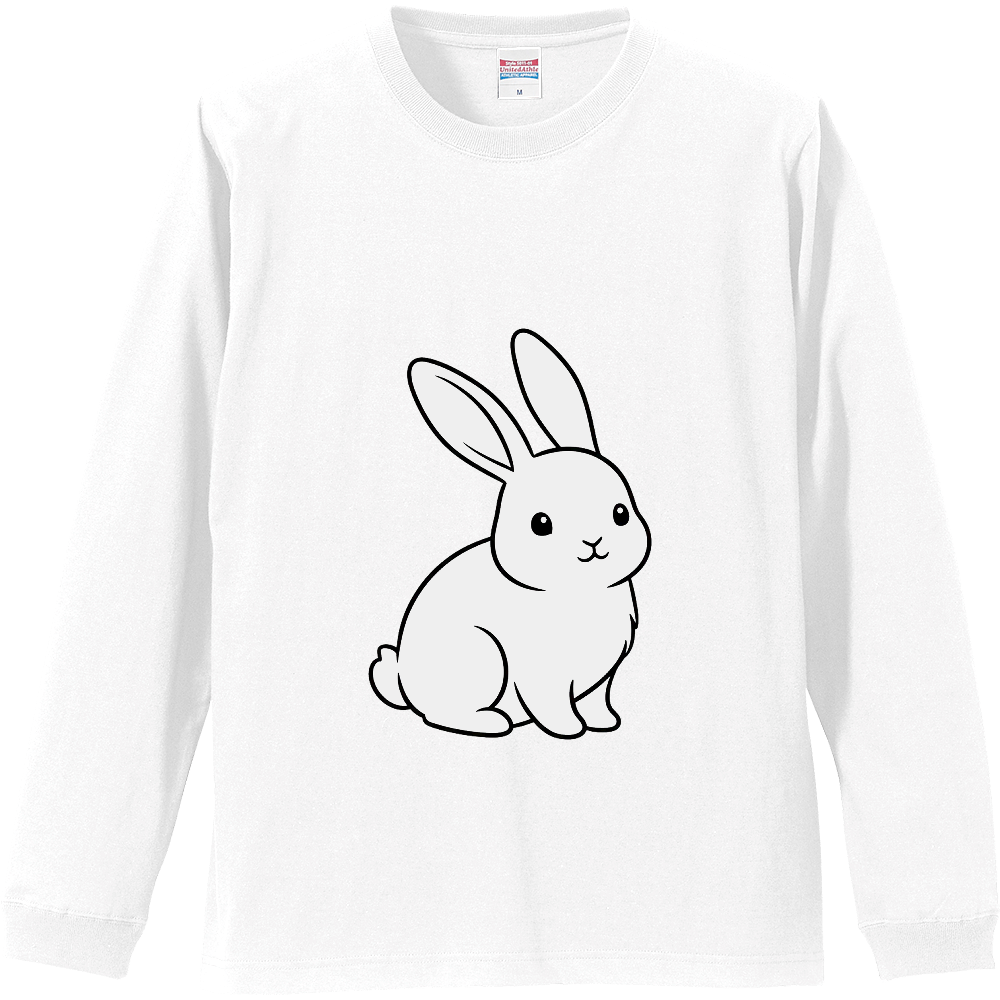 うささBリブ付 ロングスリーブＴシャツ