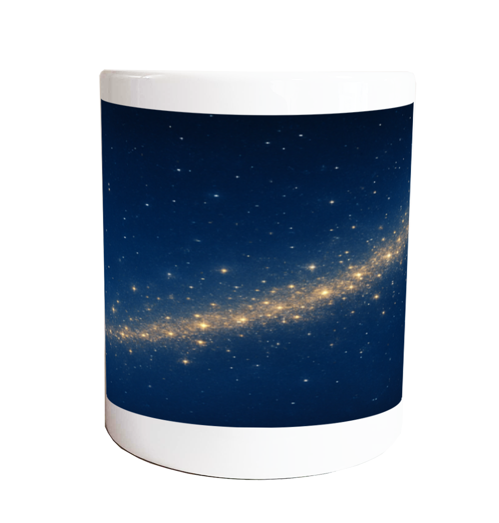 【星屑の道】幻想的な夜空マグカップ