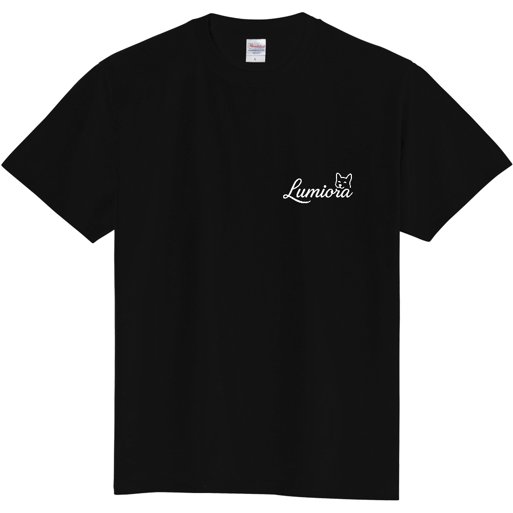 LUMIORA【Tシャツ白ロゴ】
