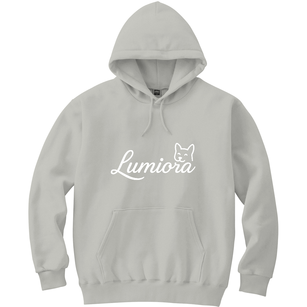 LUMIORA 【パーカー白ロゴ】