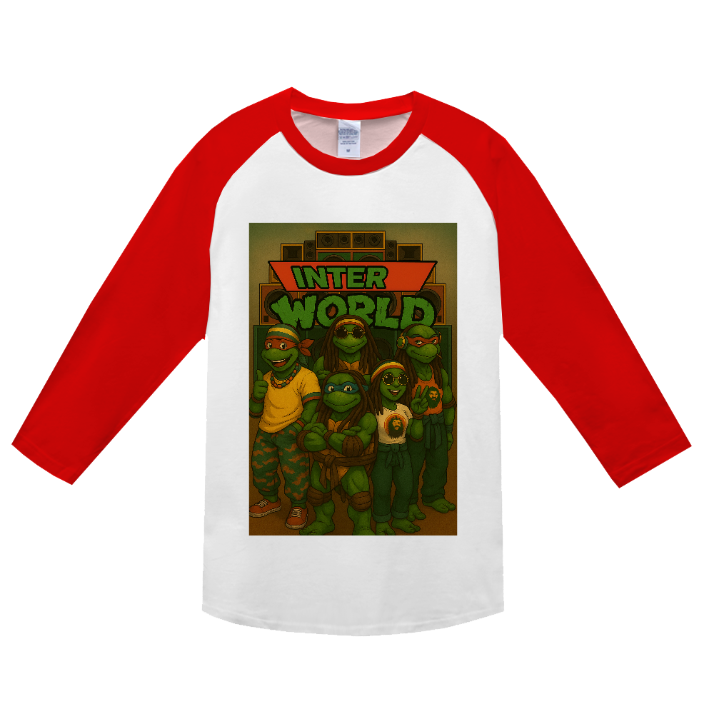 タートルズ レゲエ 7分Tシャツ 