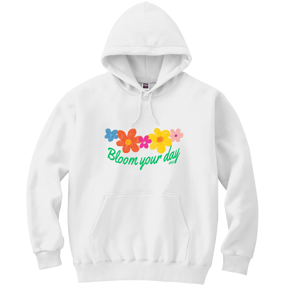 Bloom your day【軽量プルパーカー】
