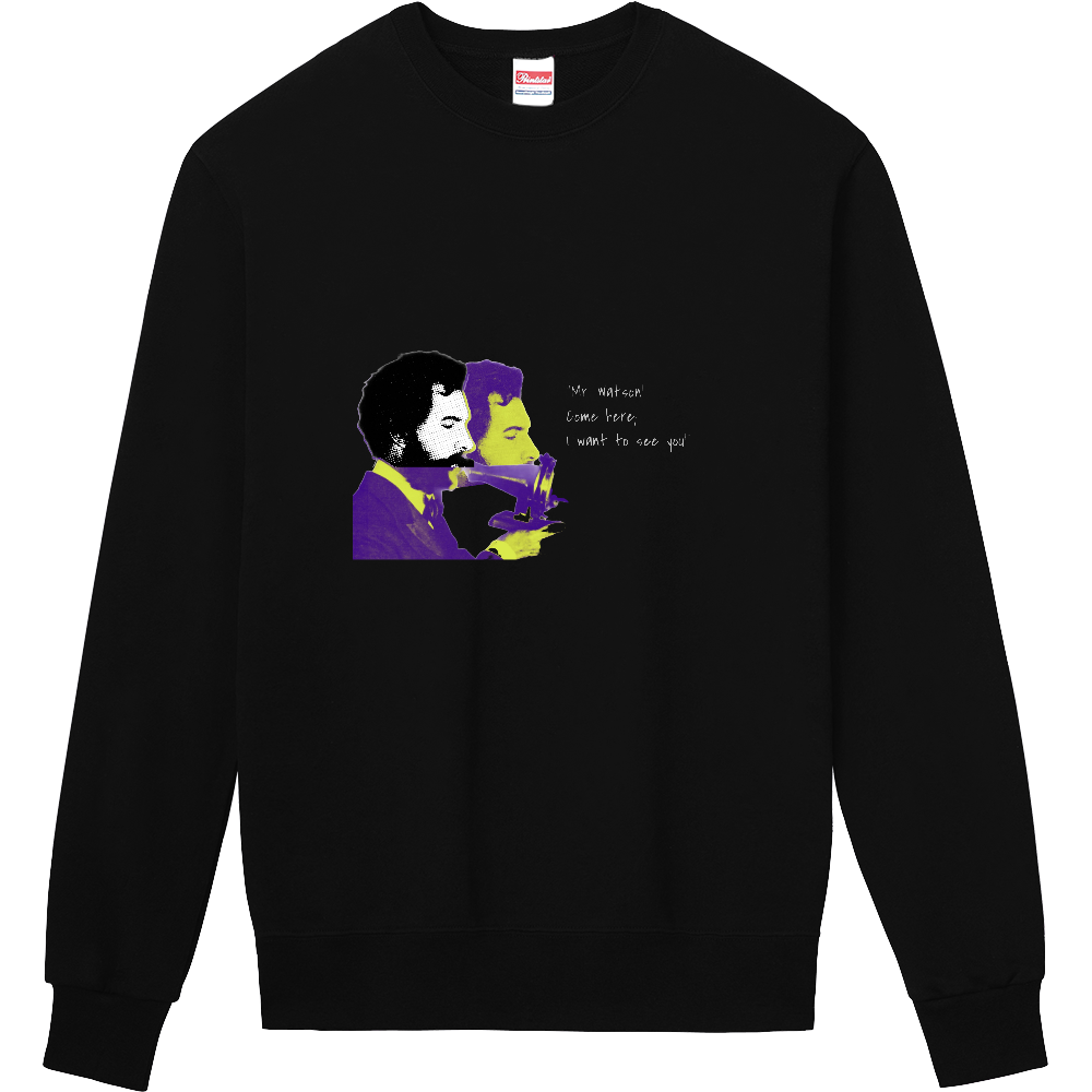 ベルの電話一号機 スウェット（ブラック）