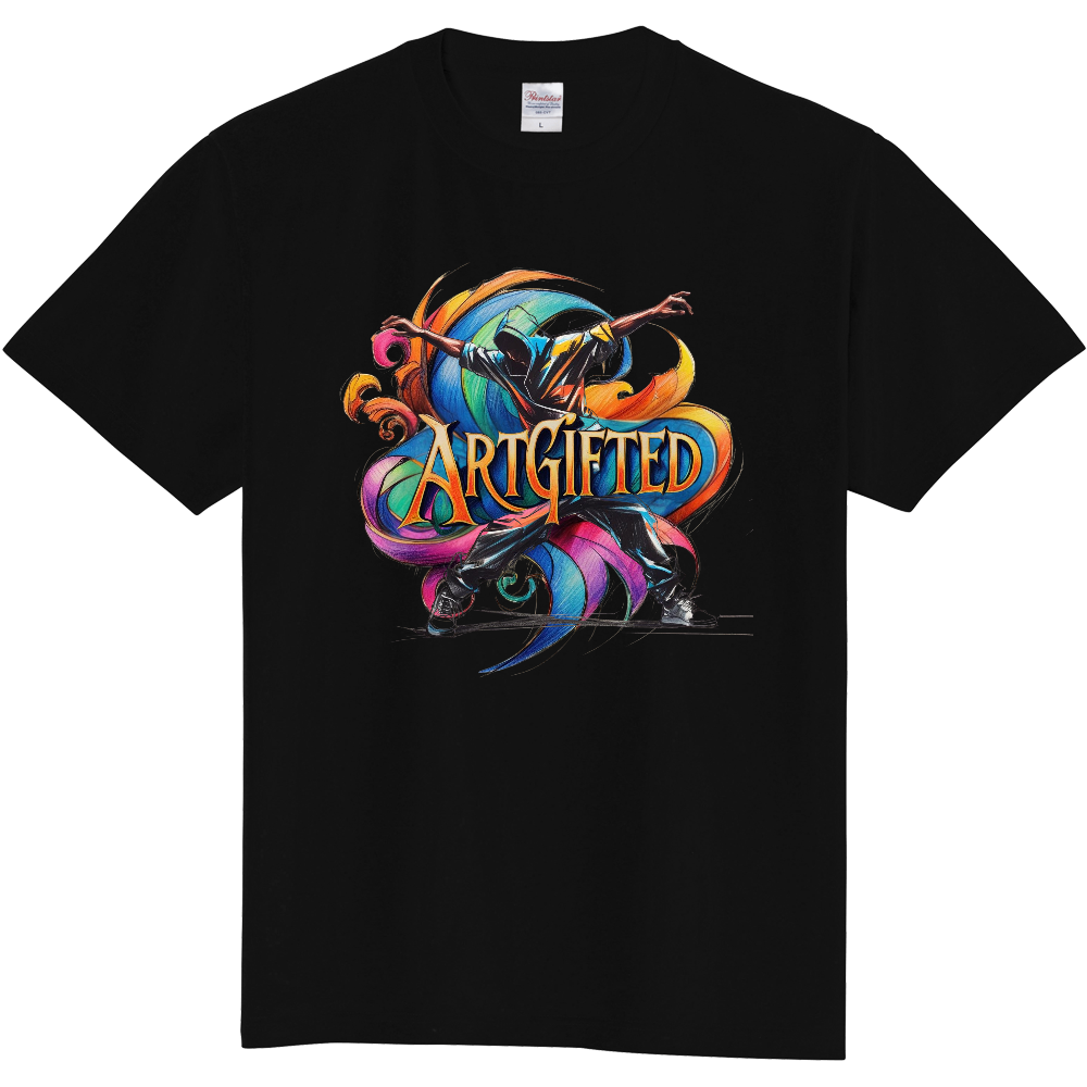 ART Gifted グラフィックTシャツ