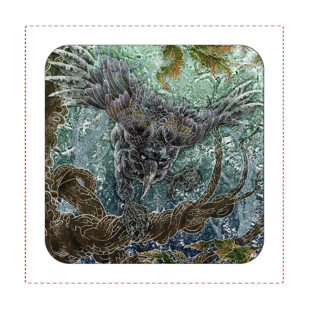 白刃碧霧　タオルハンカチ