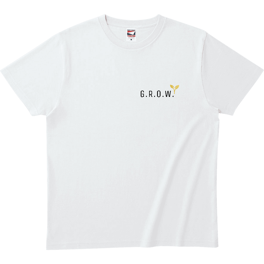 G.R.O.W. official T-shirt 5.6oz [White]