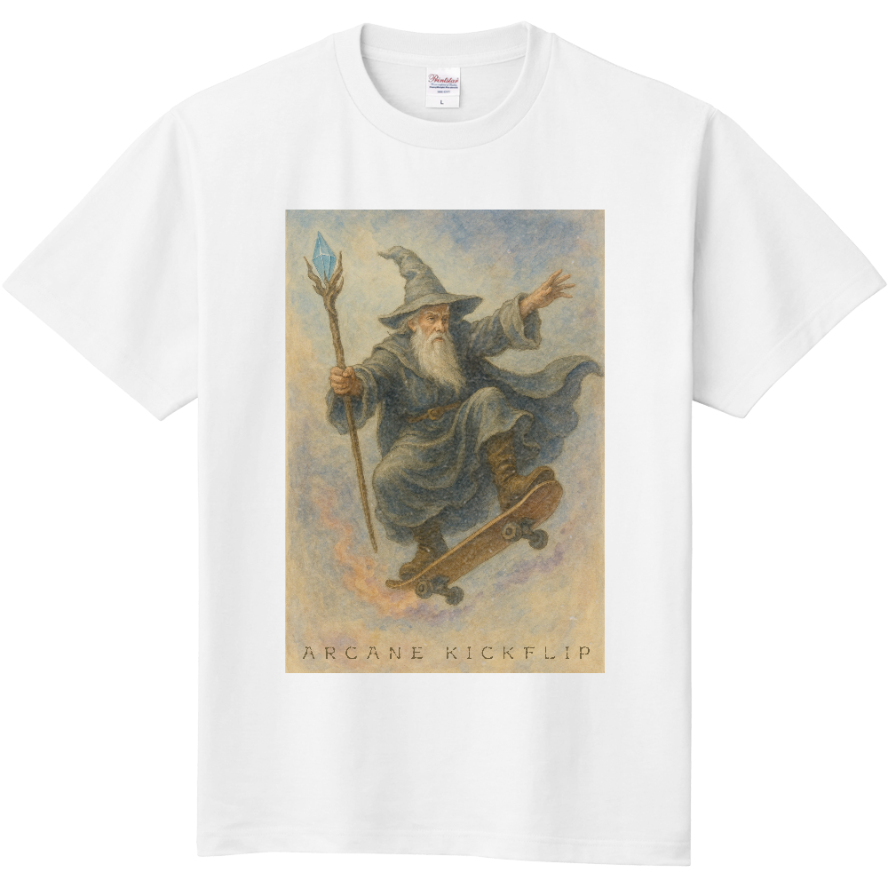 Wizard on Skateboard