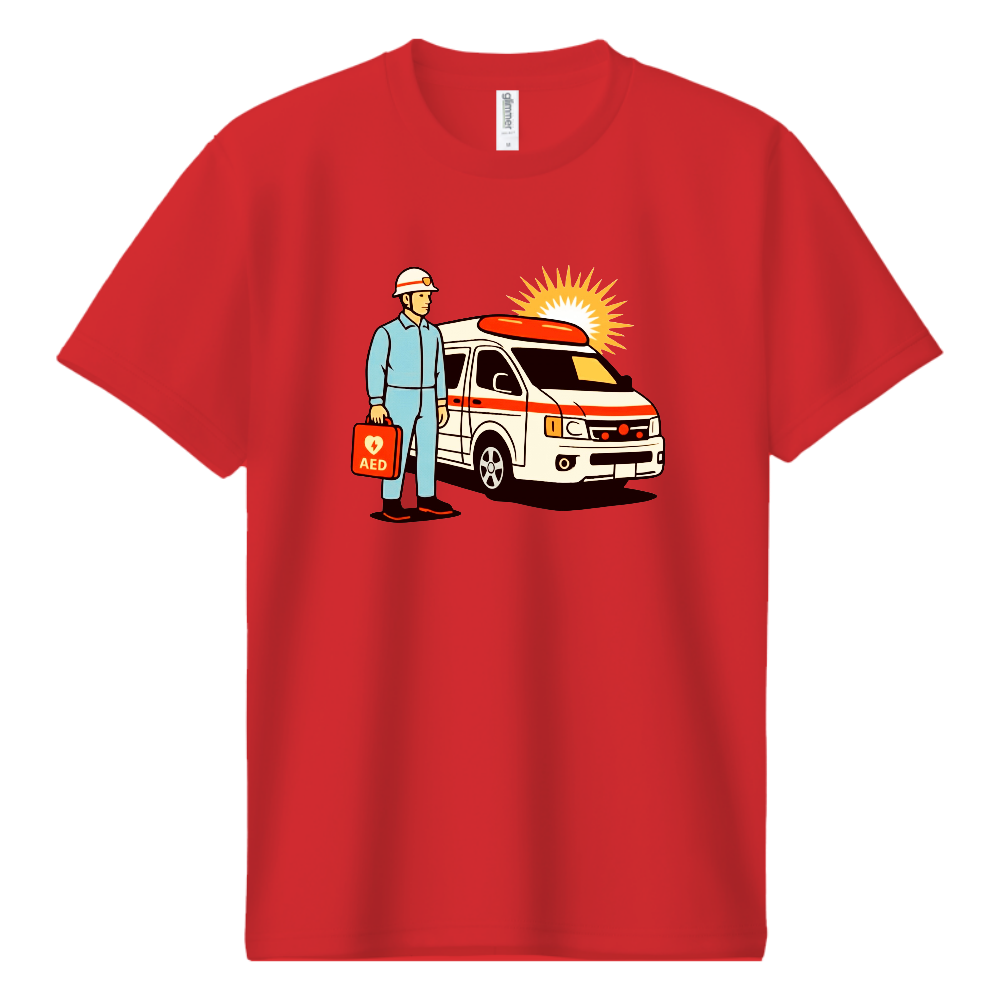 救急車出動!Tシャツ