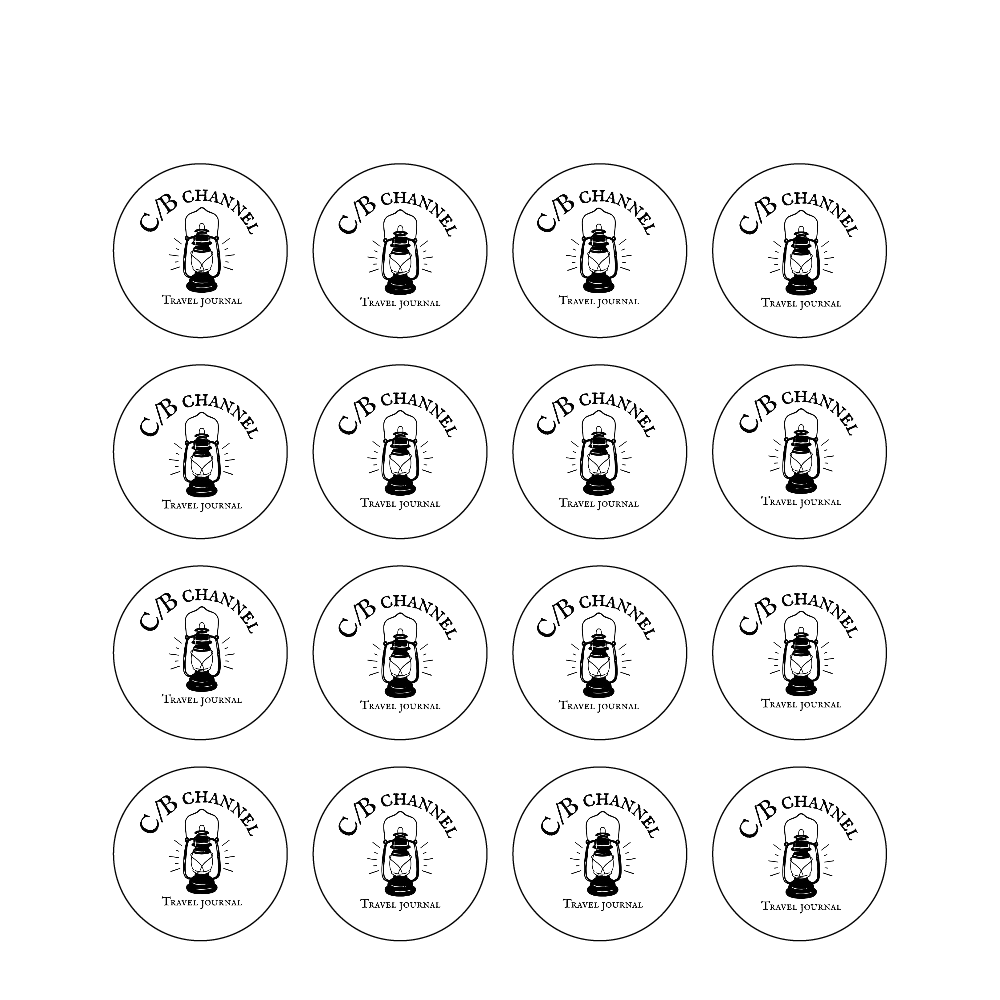 C/B channel ステッカー