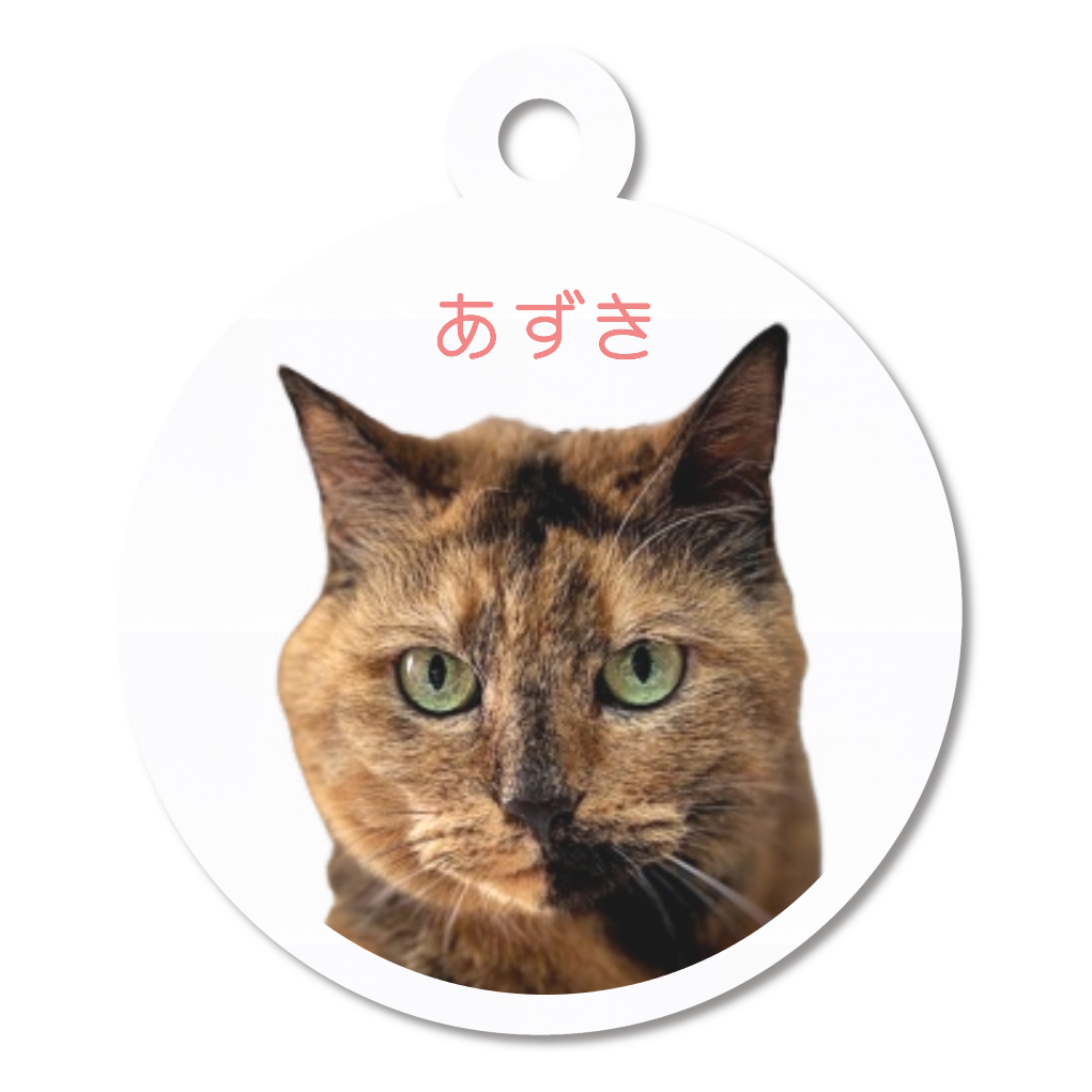 アクリルキーホルダー【あずき】