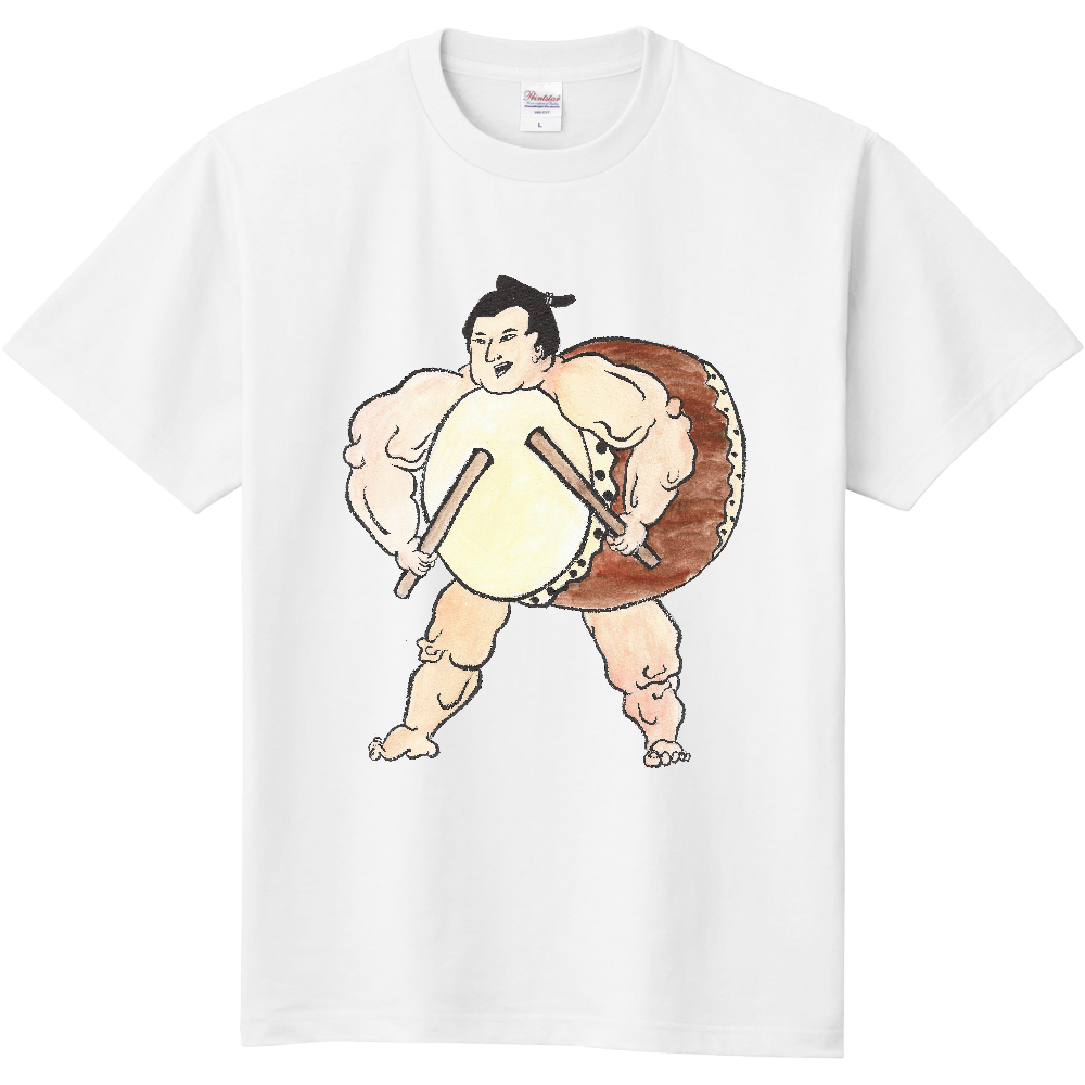 相撲Tシャツ「鼓(つづみ)」