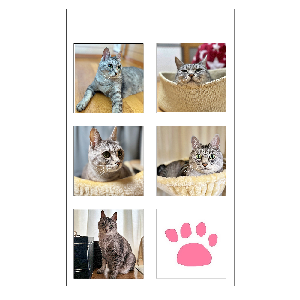 ステッカー【まめた】