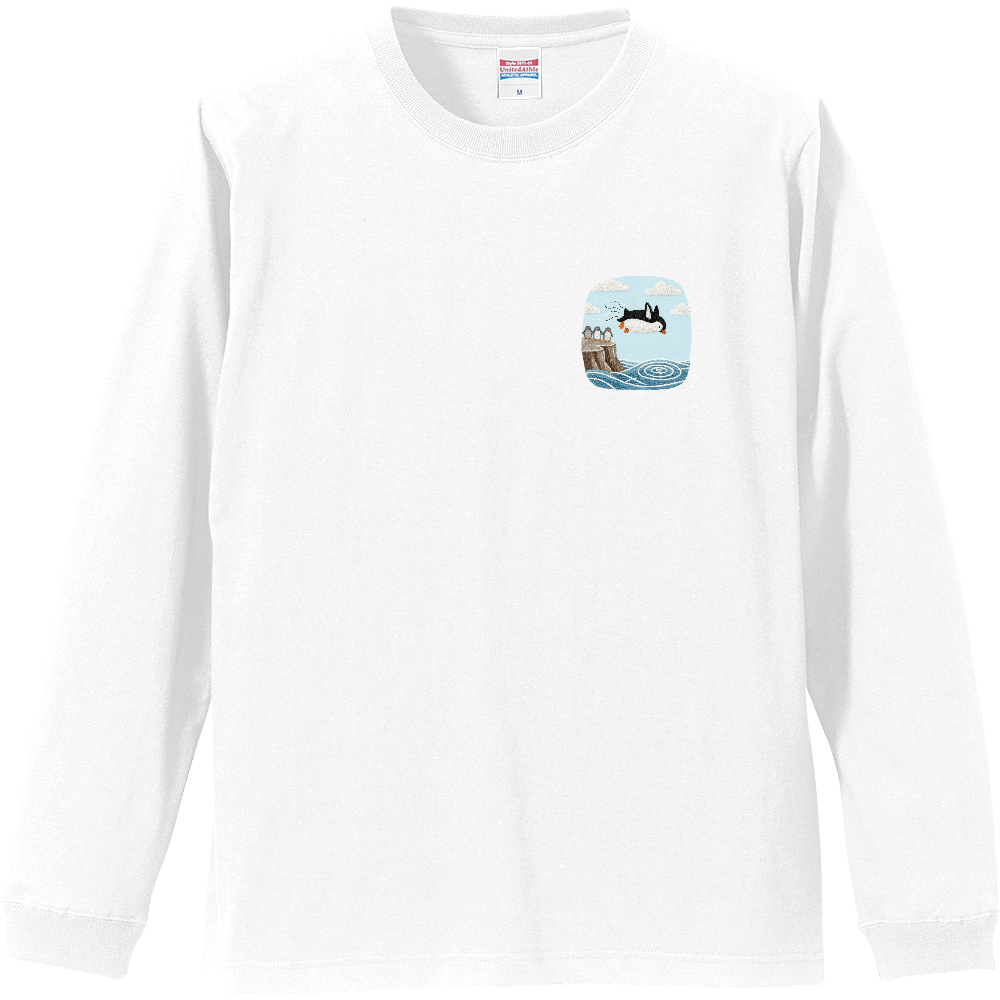 とびペン（小） リブ付 ロングスリーブＴシャツ