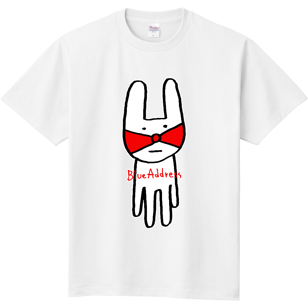 どろぼううさぎ　Ｔシャツ　赤ロゴ