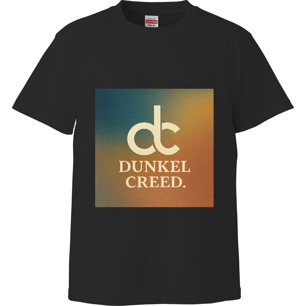 Dunkel Creed.　プレミアム生地Tシャツ