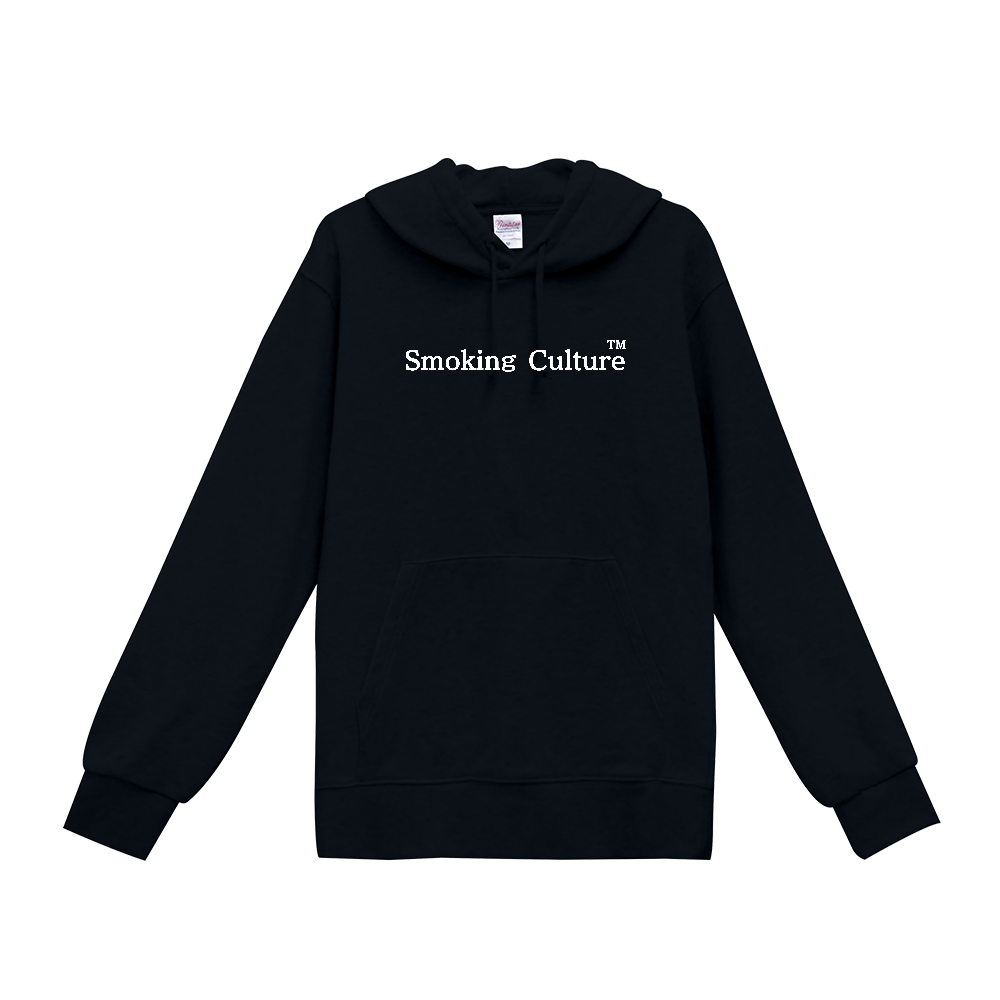 Smoking Culture ロゴ パーカー ブラック