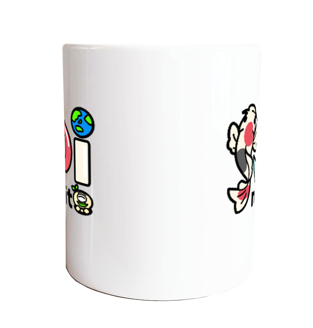 豆の人マグカップ