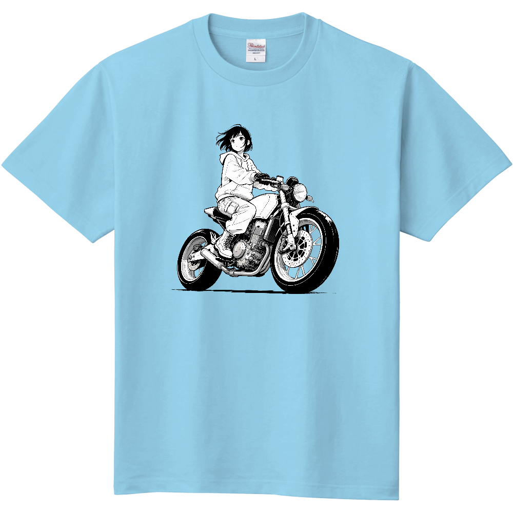 Rider Girl Tシャツ – 自由に駆ける風になる