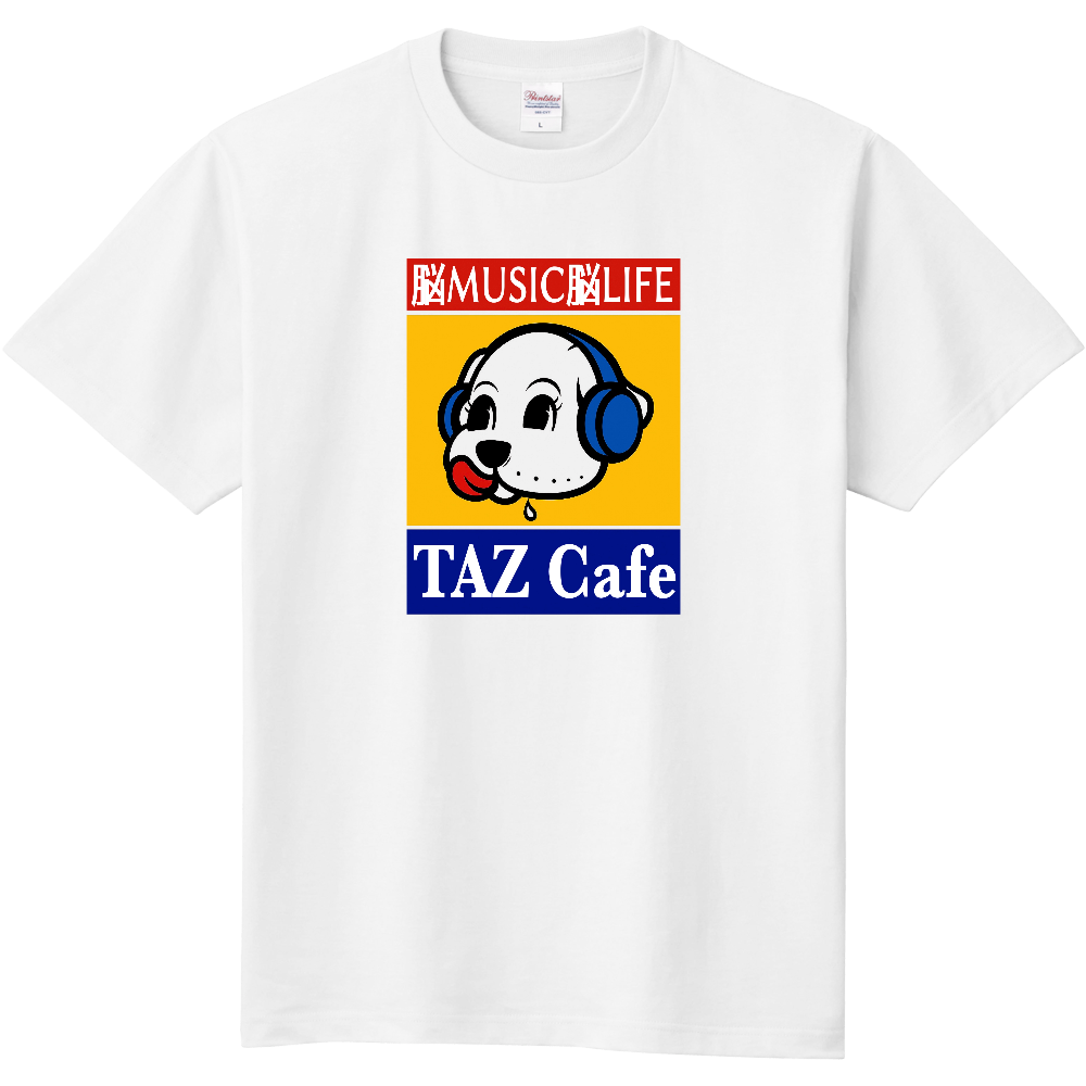 タズ脳MUSIC脳LIFE・Tシャツ
