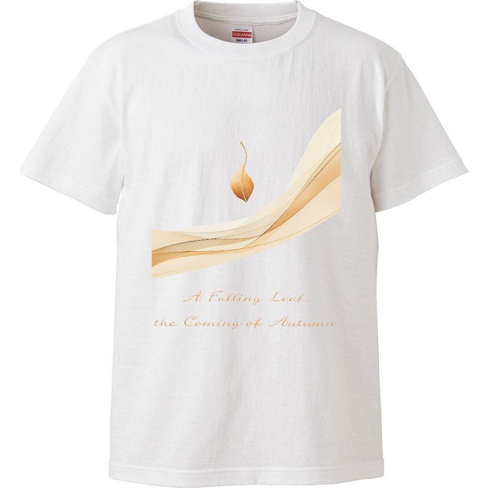 [Tシャツ] A Falling Leaf, the Coming of Autumn
