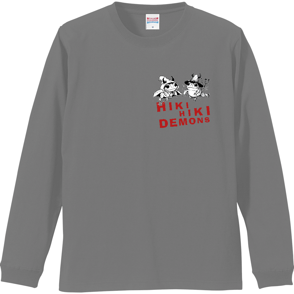 ヒキヒキデーモンのワンポイントロンT