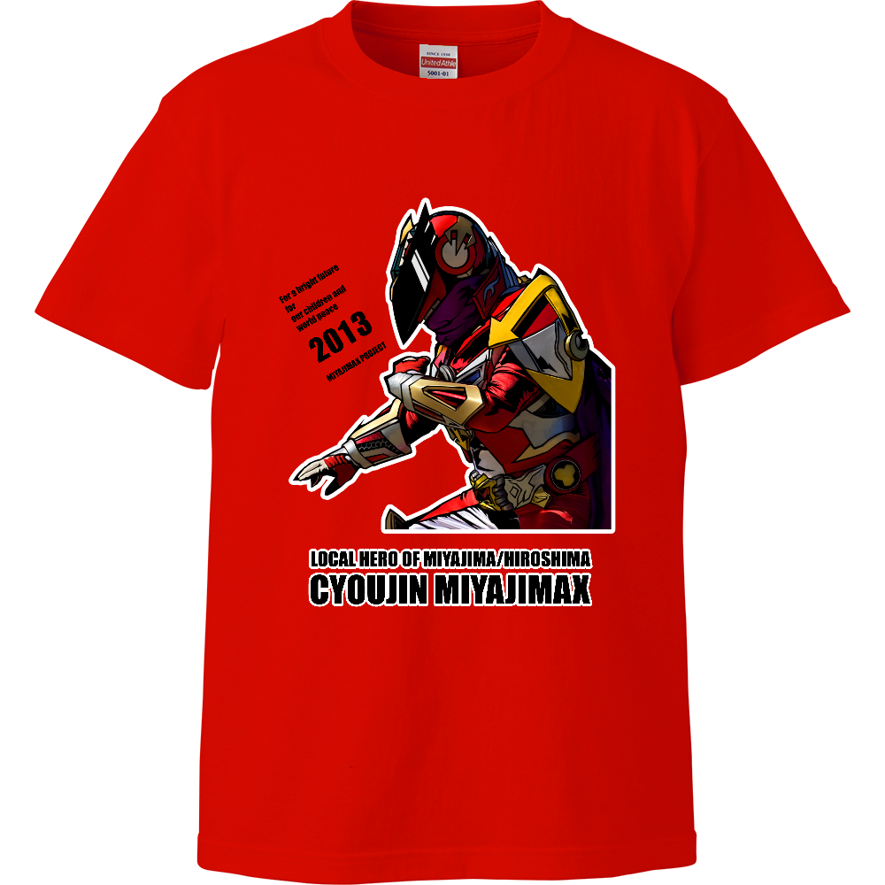 鳥神ミヤジマックスTシャツ