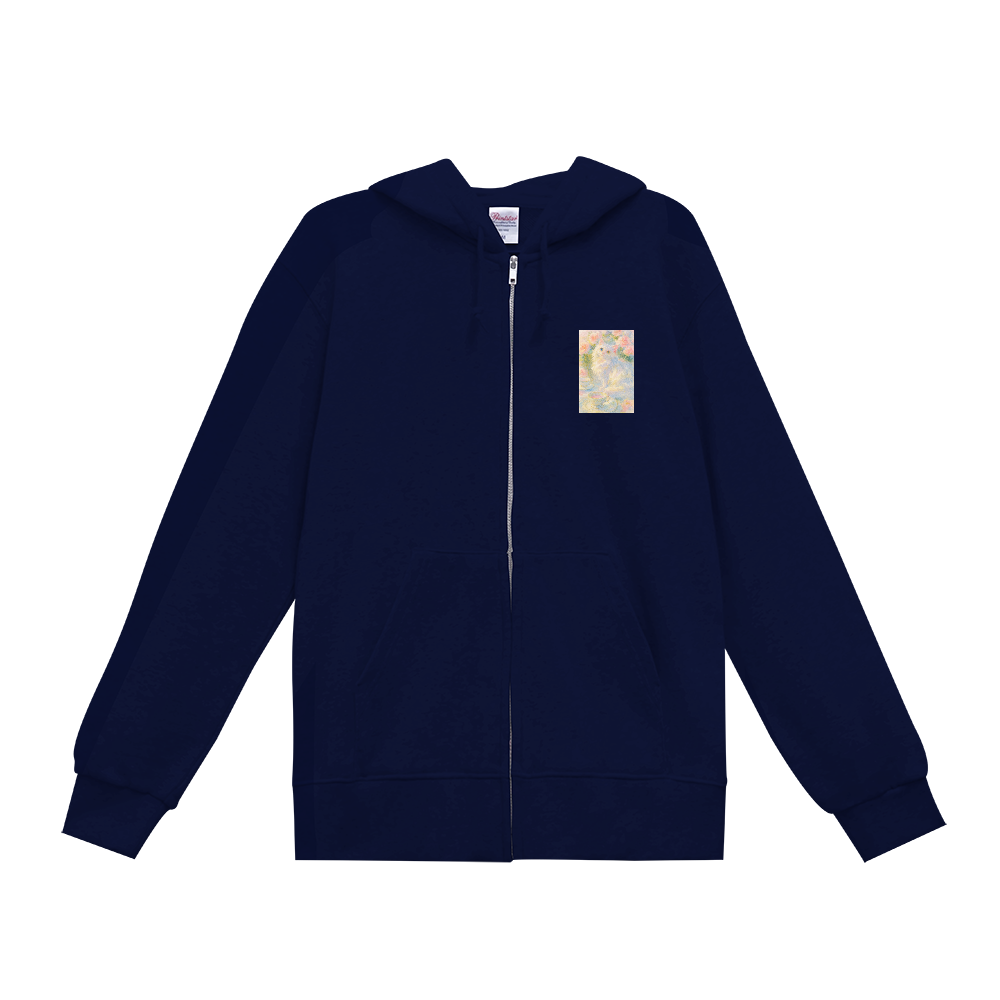 「午後のティータイムと白猫」— 光の庭でまどろむ時間