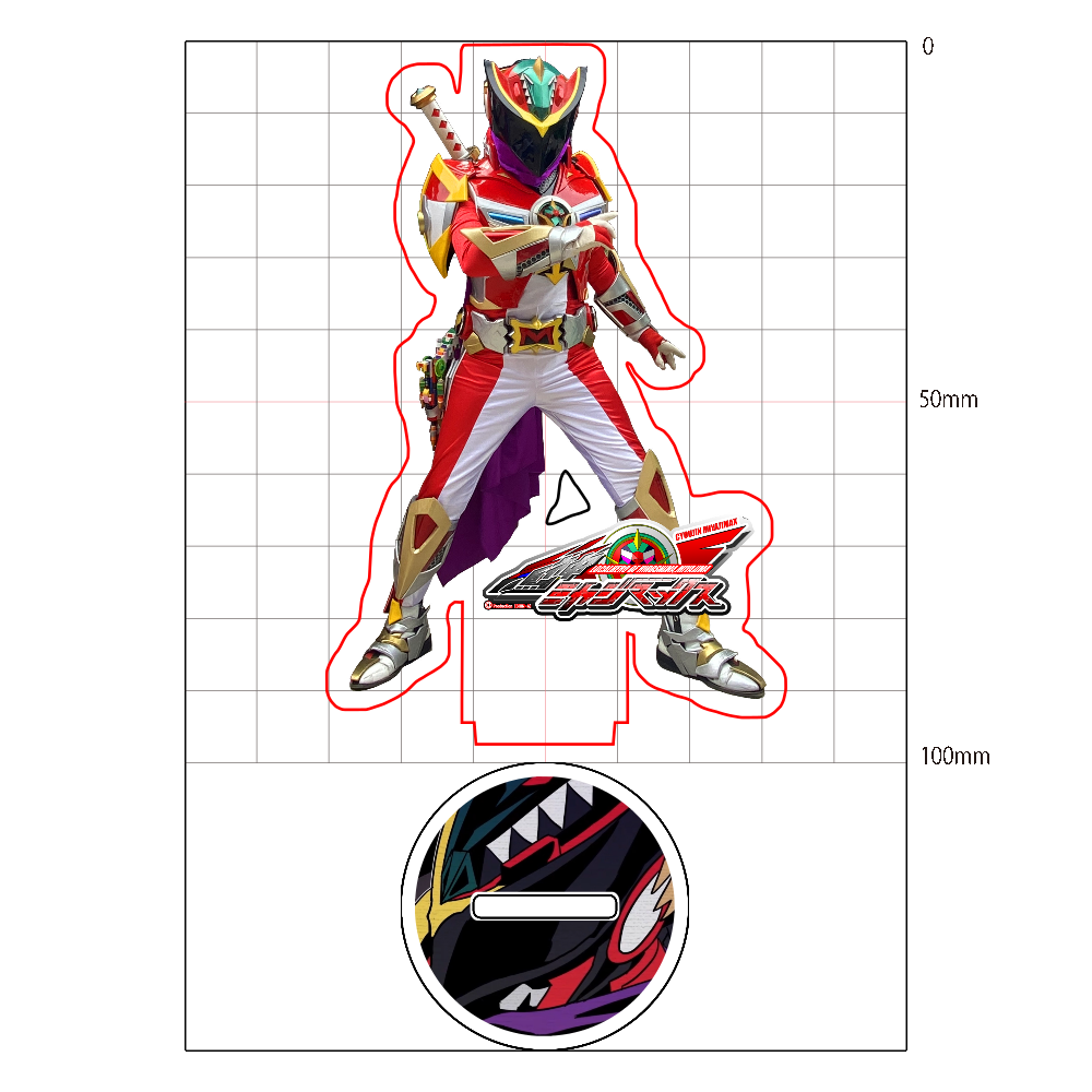 ミヤジマックス アクリルフィギュア２